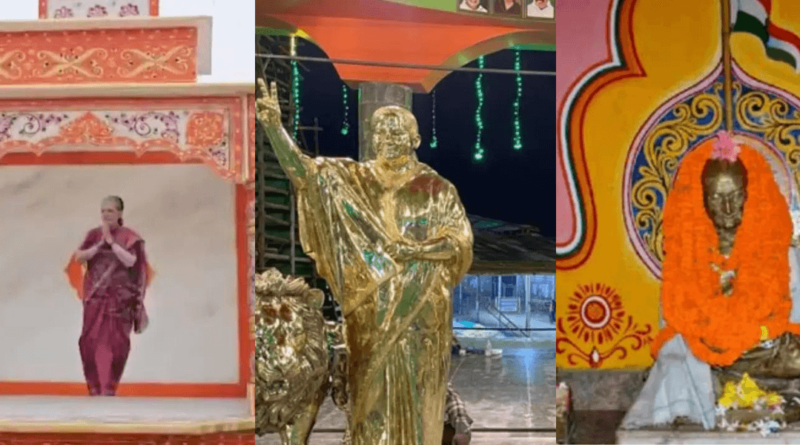 Politician are revered in these temples