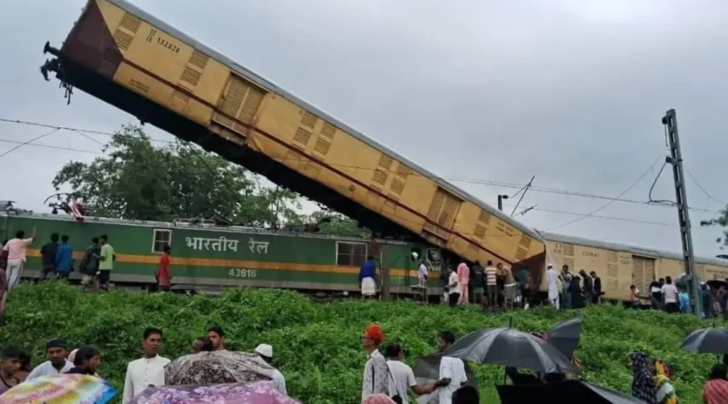 Train Accident in west bengal