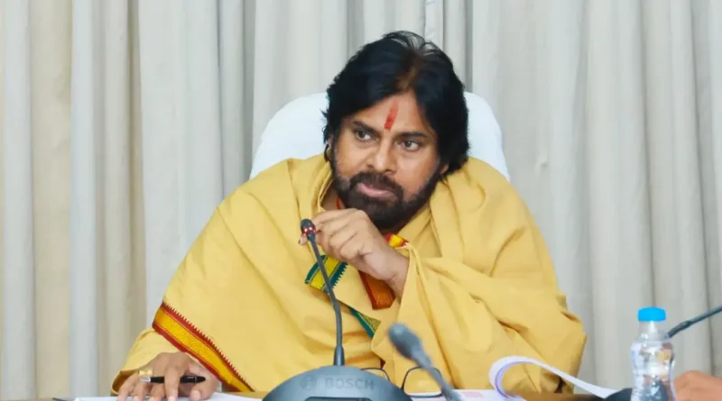 a police creates ruckus in Pawan Kalyan office