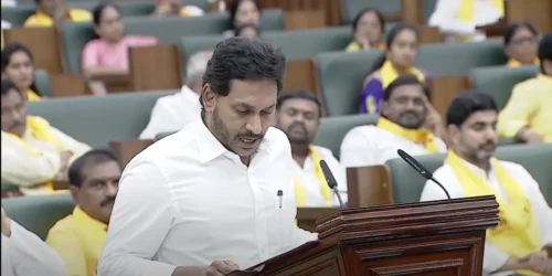 jagan mohan reddy could not pronounce his own name during oath ceremony