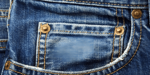 mystery behind small pockets behind jeans revealed