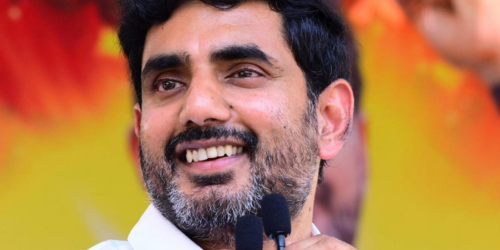 nara lokesh is leading with massive votes in mangalagiri