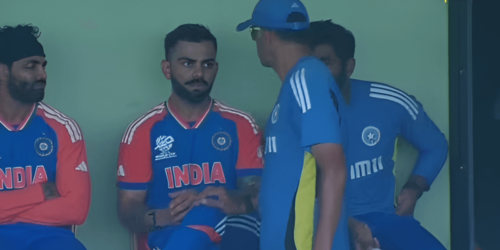 rahul dravid consoles virat kohli