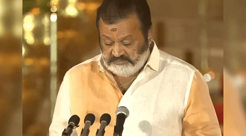 suresh gopi quits union minister post