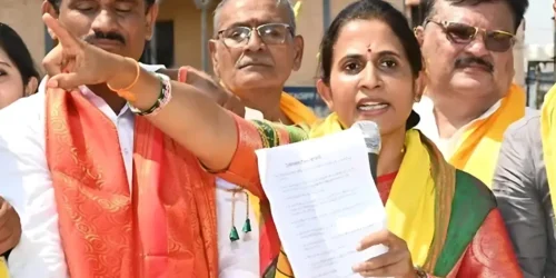 Reddeppagari Madhavi fires on kadapa corporator