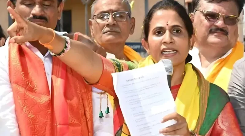 Reddeppagari Madhavi fires on kadapa corporator