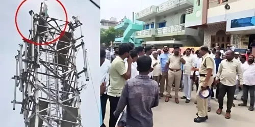 congress supporter warns of jumping from cell tower if brs leader joins party