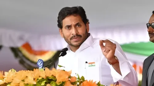 jagan mohan reddy fires at a abn reporter