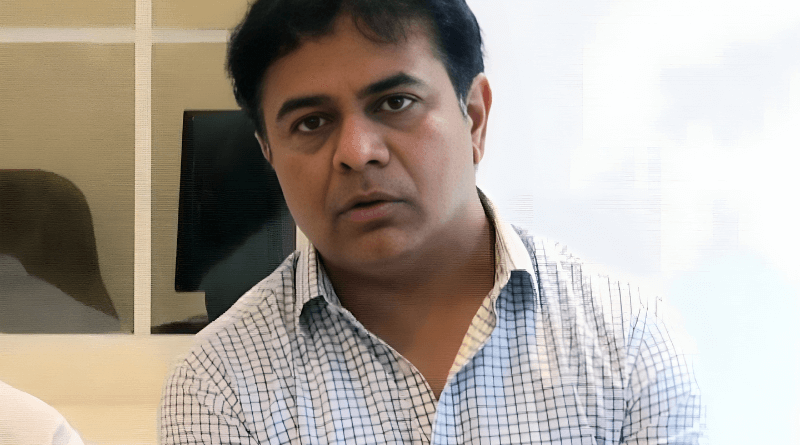 ktr worries about crimes in hyderabad