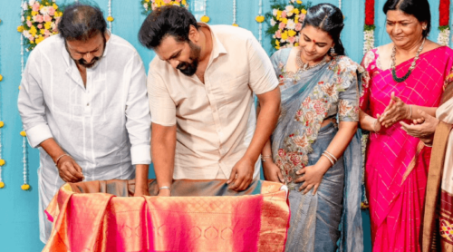 manchu manoj named his daughter as devasena