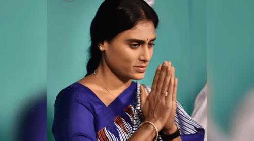 ys sharmila might join tdp if ysrcp merges into congress