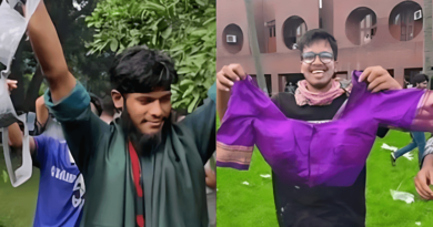 students in bangladesh shows off sheikh hasina innerwear