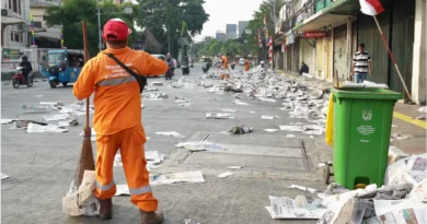 sweeper owns a bungalow and cars