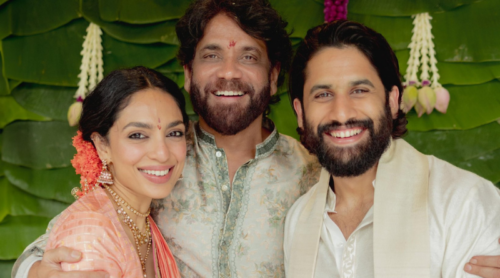 naga chaitanya and sobhita engagement