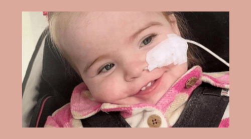 this toddler is suffering from a disease and she is the only patient in the world with it