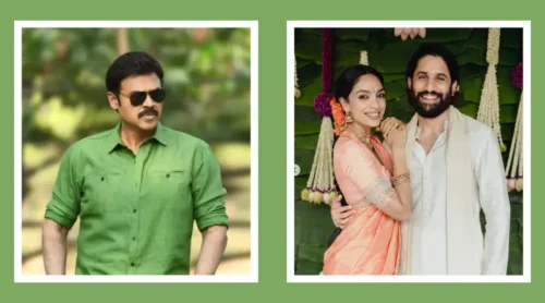 venkatesh reacts on naga chaitanya and sobhita dhulipala engagement