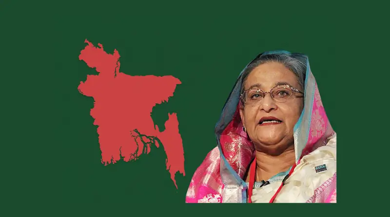 what led to the downfall of Sheikh Hasina