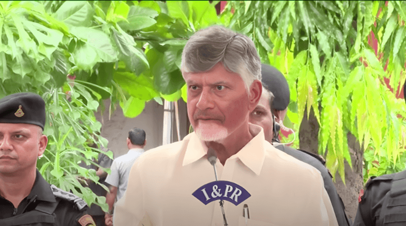 Chandrababu Naidu says jagan must be drowned in amaravathi