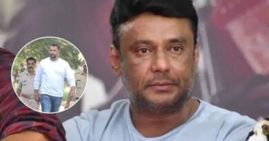 Darshan Thoogudeepa shows middle finger to media