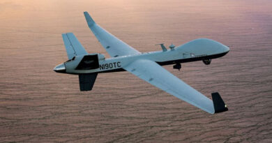 MQ-9B drone crashed in chennai