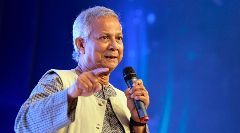 Muhammad Yunus asks sheikh hasina to keep quiet in india