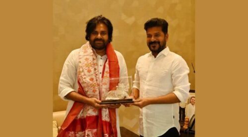 Pawan kalyan meets revanth reddy