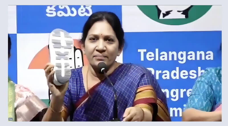 congress woman leaders slams padi kaushik reddy