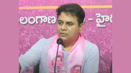 ktr asks revanth reddy about pensions