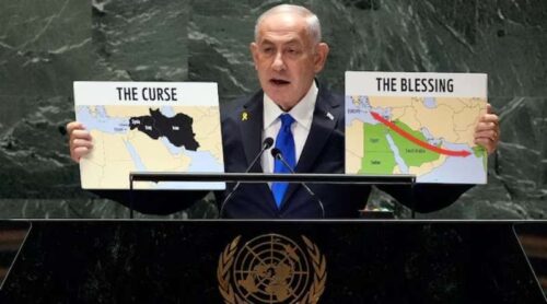 netanyahu says india is a boon iran a curse