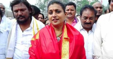 rk roja says pawan kalyan took baptism