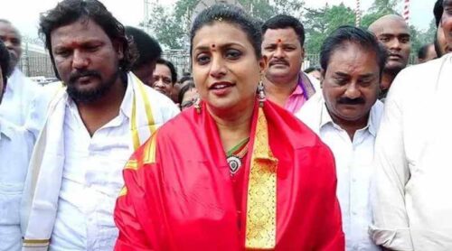 rk roja says pawan kalyan took baptism