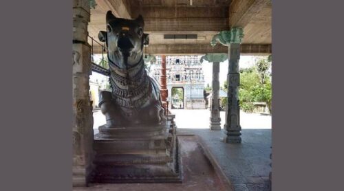 special nandi and shiva temple