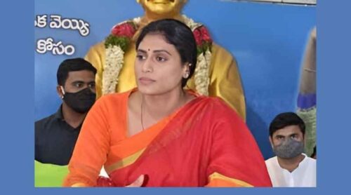 YS Sharmila request to chandrababu naidu