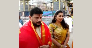 duvvada srinivas divvela madhuri in tirumala