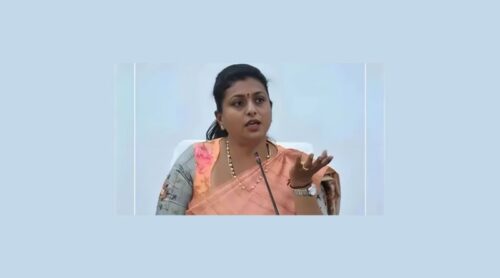 rk roja says chandrababu naidu blaming his own party leaders