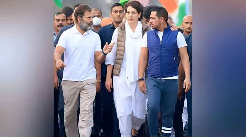 robert vadra consoles rahul gandhi amid losing in haryana elections