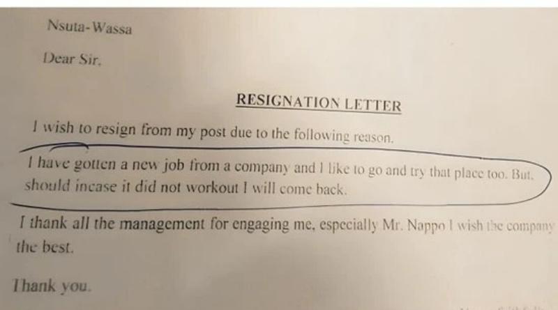 this Resignation Letter is going viral on internet